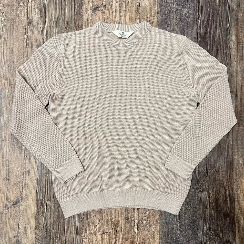 H&M Boy’s Heather Beige Sweater